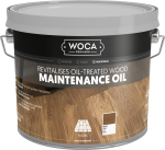 WOCA Onderhoudsolie Wit 2,5L